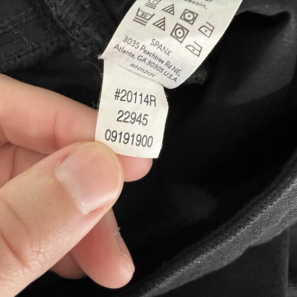 Spanx Jean-ish Cropped Ankle Leggings Pants Pull On Stretch 20114R Size Small - Picture 10 of 10